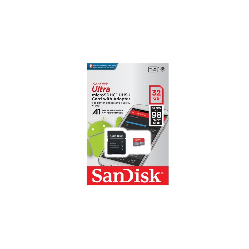 Cartão de Memória 32GB para Smartphone - Sandisk