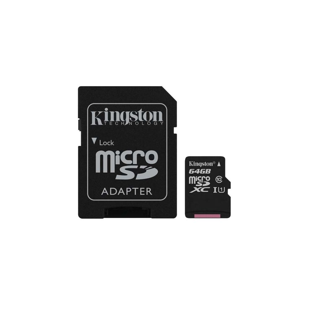 Cartão de Memória Select MicroSD 64GB Classe 10 - Kingston