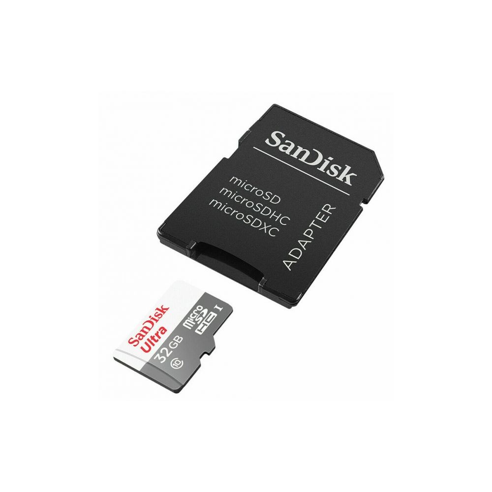 Cartão de Memória 32GB Classe 10 com Adaptador - Sandisk