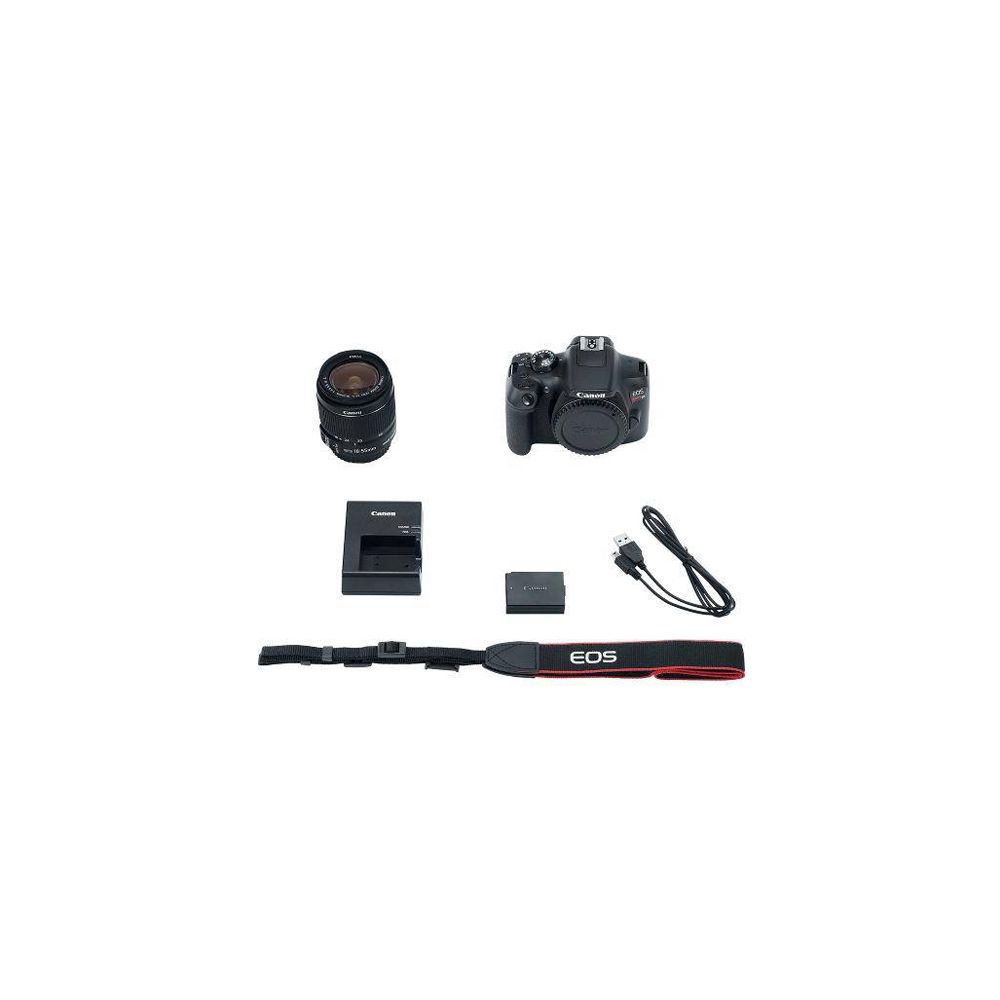 Câmera Digital + Lente 18-55mm + 75-300mm + Bolsa - Canon 