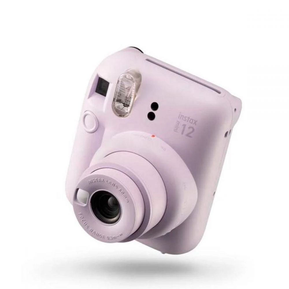 Kit Instax Mini 12 Bolsa Filme Spray Art Lilás - Fujifilm