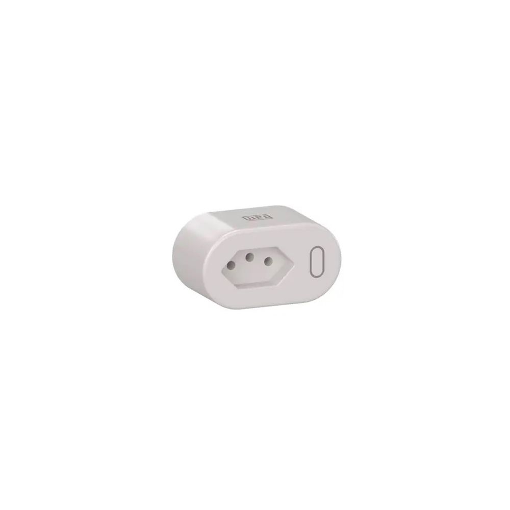 Plugue de Tomada Inteligente 10A Wi-Fi 15719001 Branco - Weg