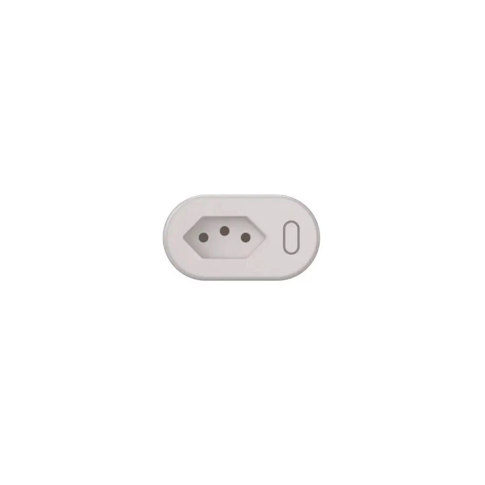 Plugue de Tomada Inteligente 10A Wi-Fi 15719001 Branco - Weg