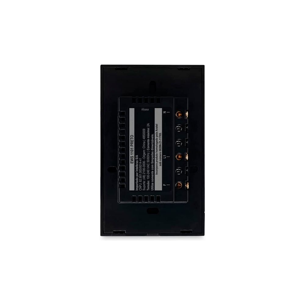 Interruptor Dimmer Smart Wi-Fi Touch EWS1101 - Intelbras