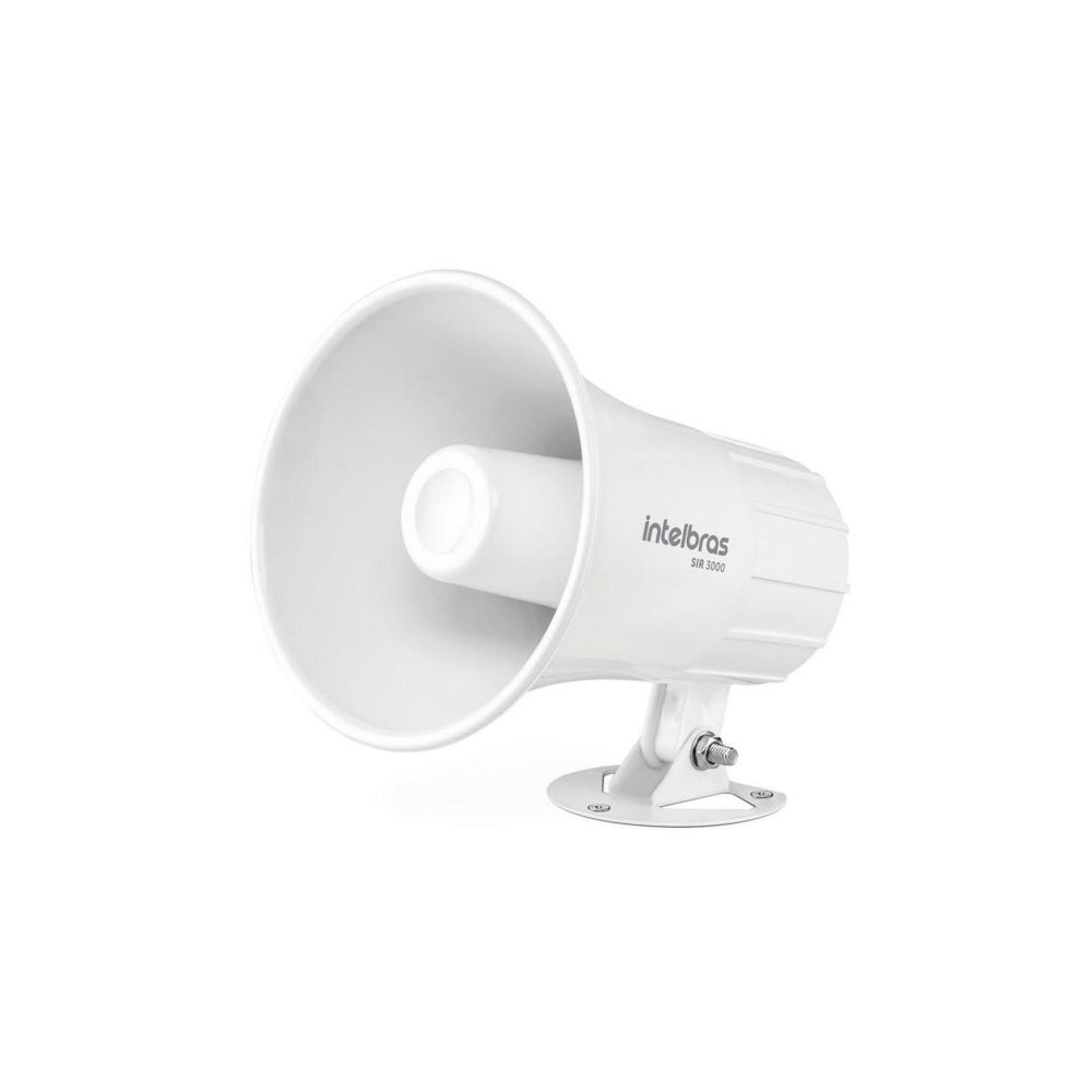 Sirene com fio SIR 3000 120 DB 15V  Branco - Intelbras