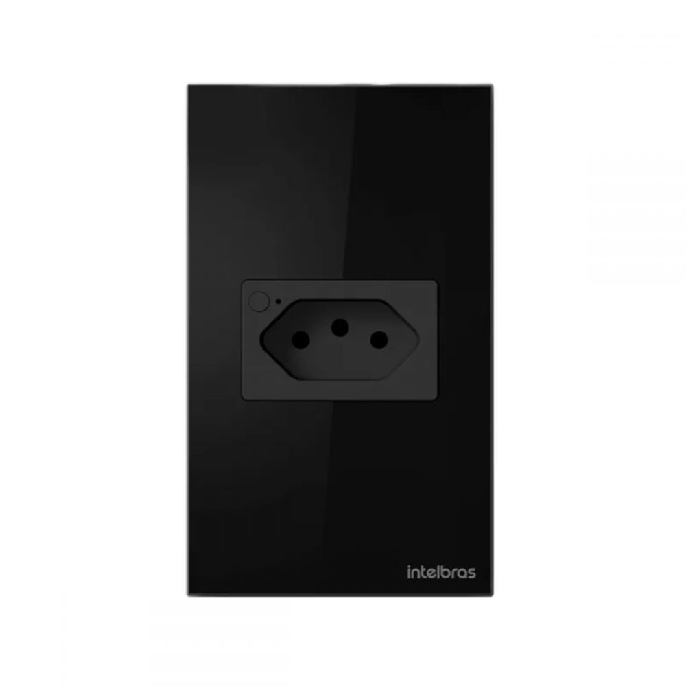 Tomada Inteligente Wi-Fi Smart ETS 1001 Preto - Intelbras