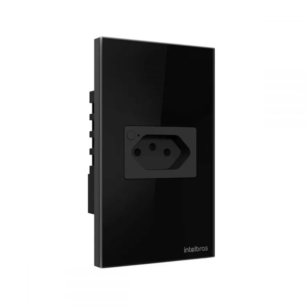 Tomada Inteligente Wi-Fi Smart ETS 1001 Preto - Intelbras