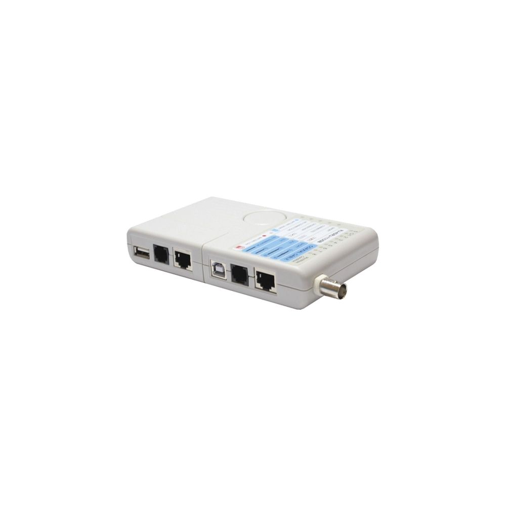 Testador de Cabos USB, RJ45, RJ11, RJ12,BNC - Seccon 