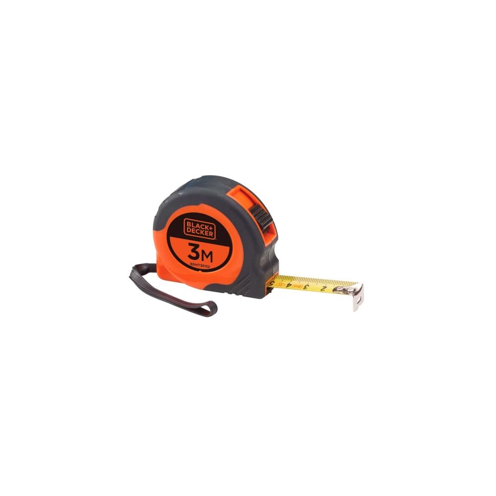 Trena Bi-material 3M X 16mm - Black+Decker