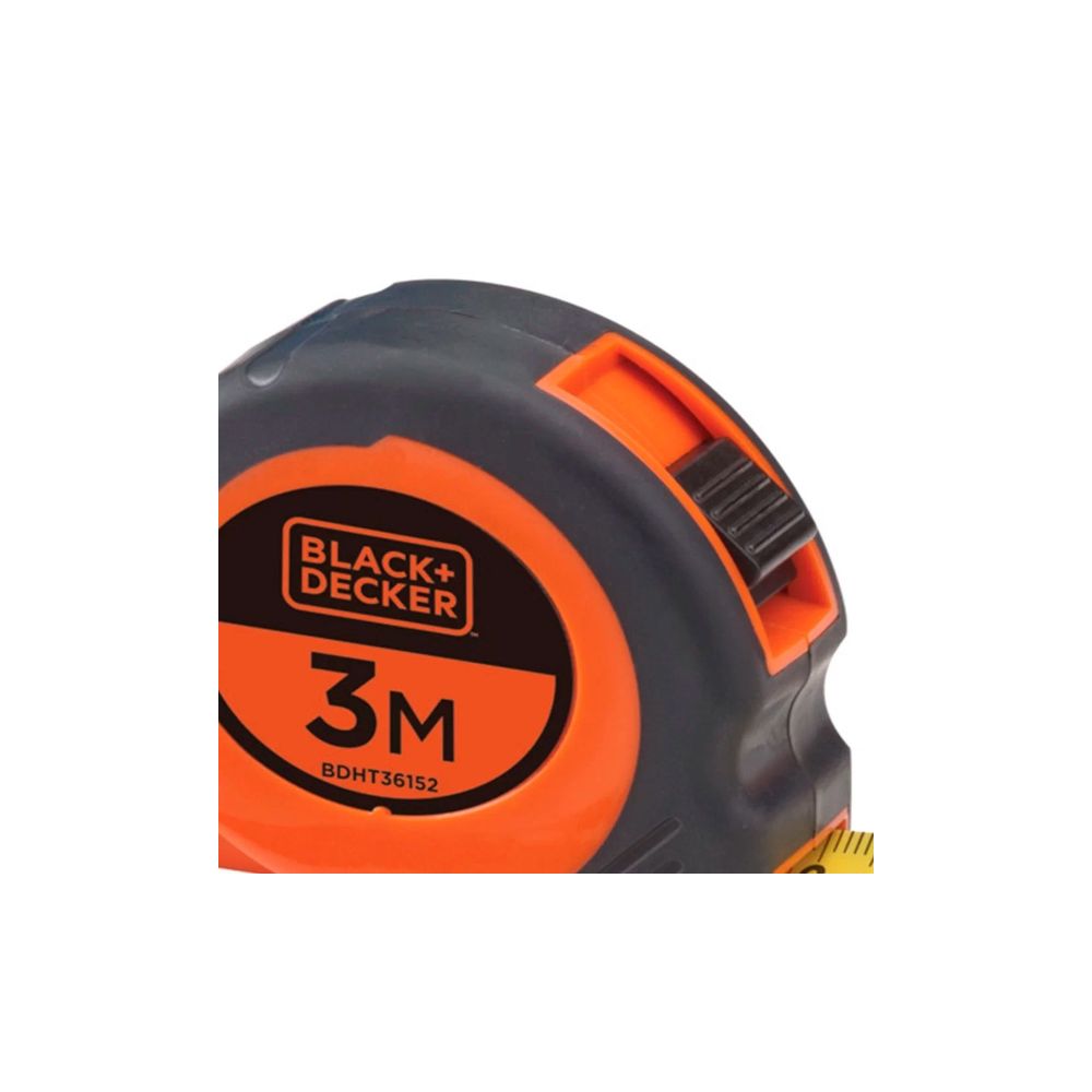 Trena Bi-material 3M X 16mm - Black+Decker