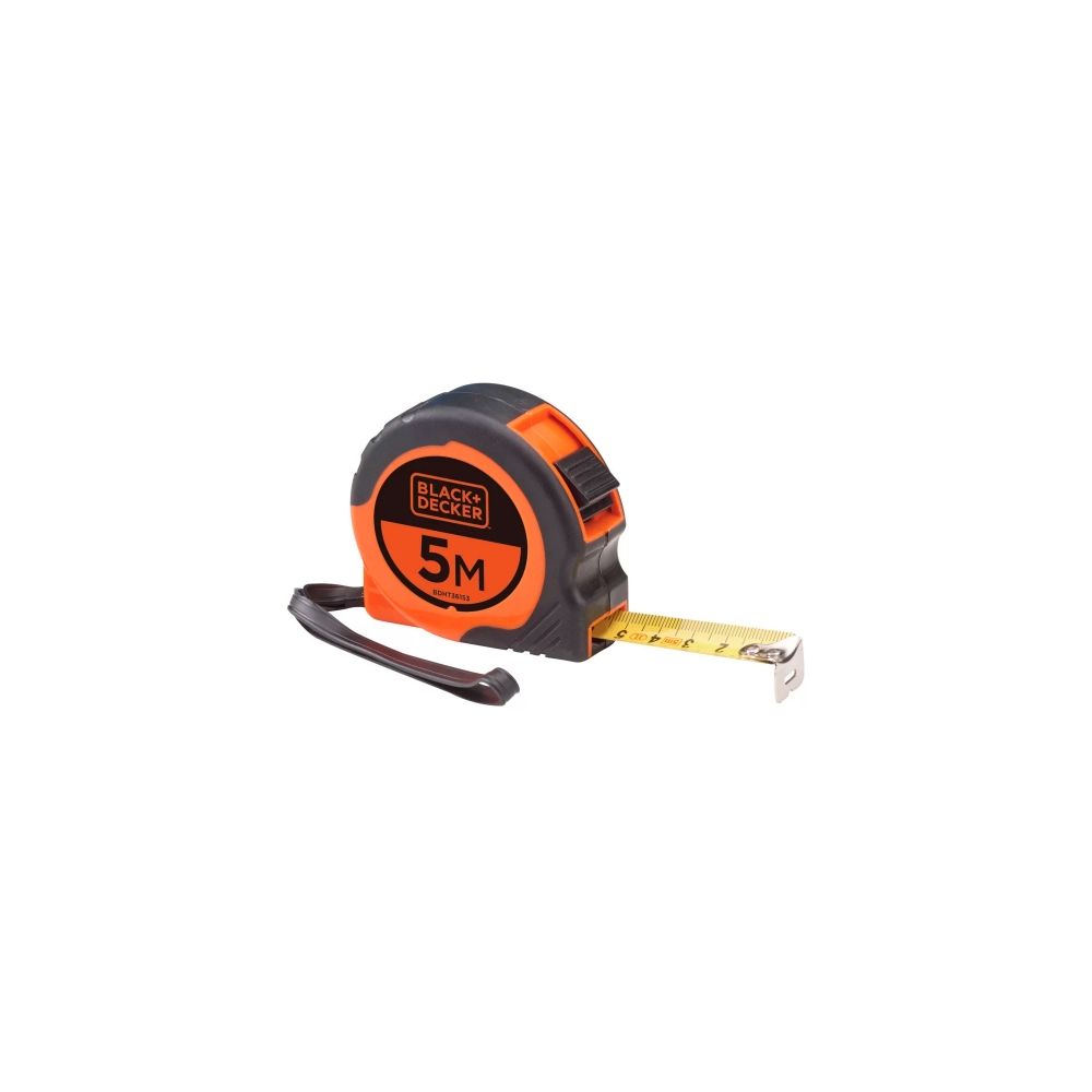 Trena Bi-Material 5M X 19mm - Black+Decker