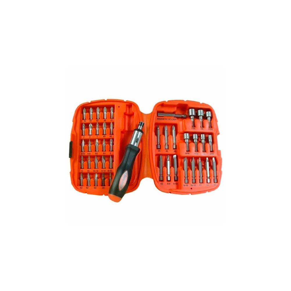 Conjunto Chave Catraca Com 45 Acessórios - Black+Decker