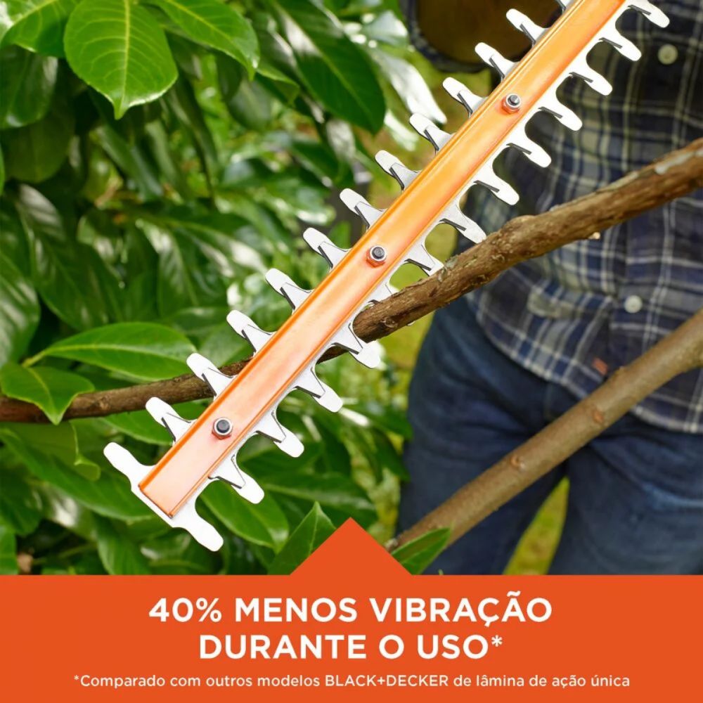 Aparador de Cerca Viva 18Pol. 420W 220V - Black+Decker