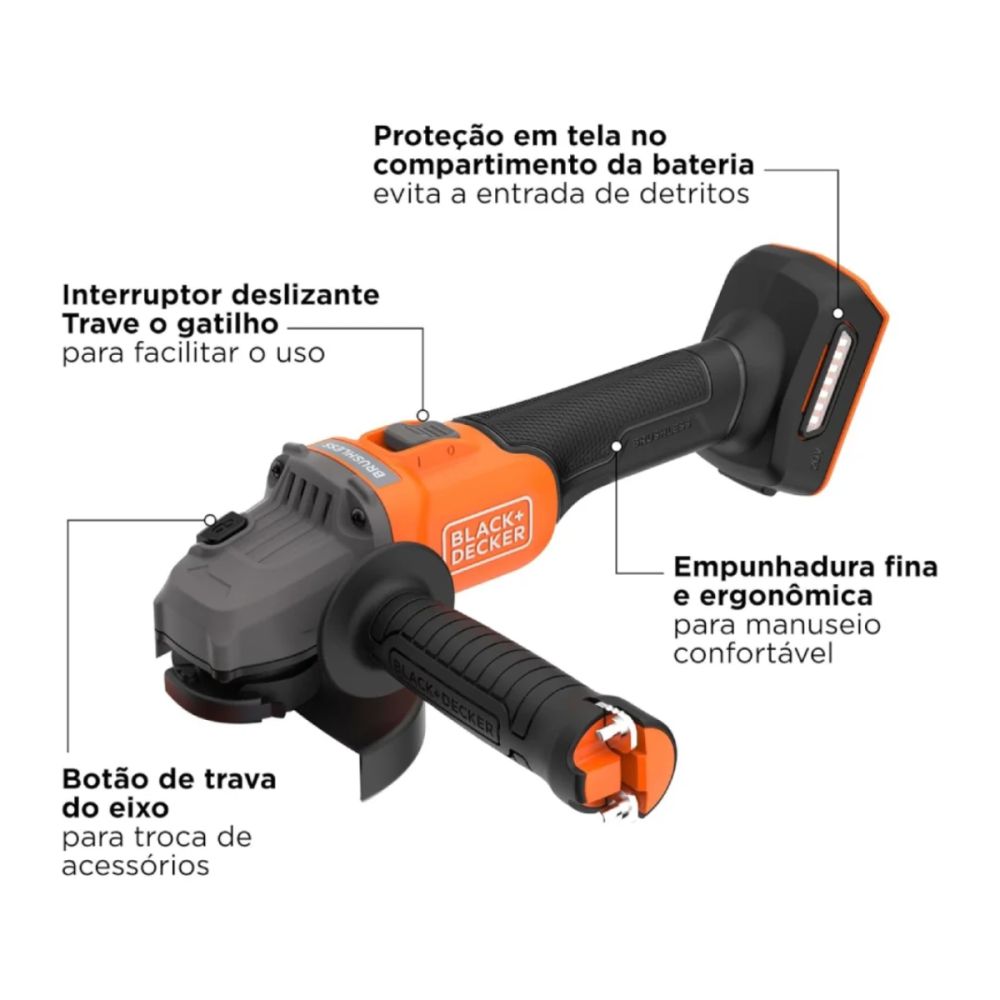 Esmerilhadeira Angular 4.1/2