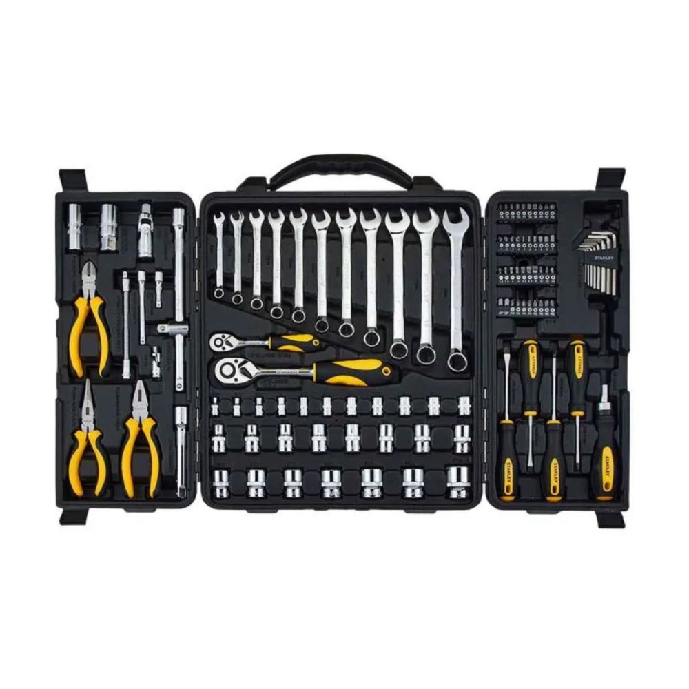 Jogo de Ferramentas com 110 Peças Combo - Stanley