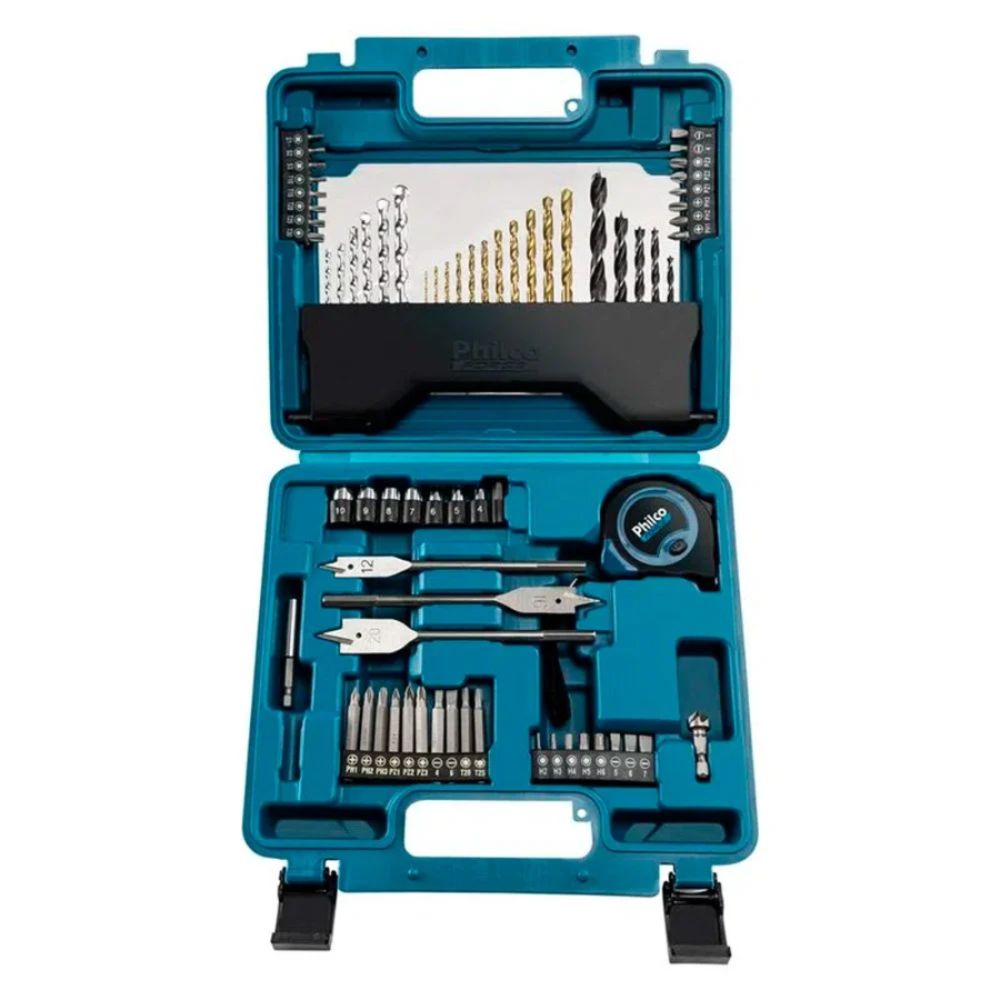 Kit De Ferramentas 70 Peças Pkf01 Azul - Philco