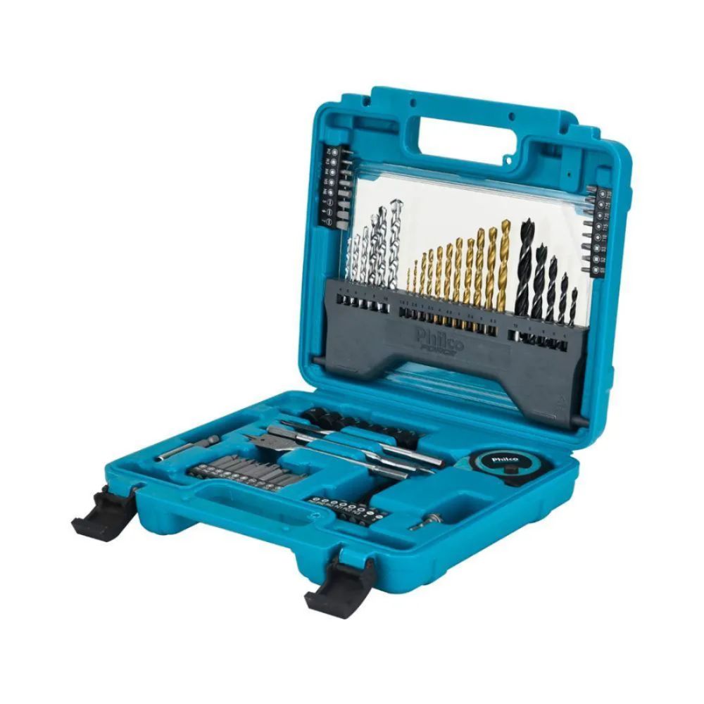 Kit De Ferramentas 70 Peças Pkf01 Azul - Philco