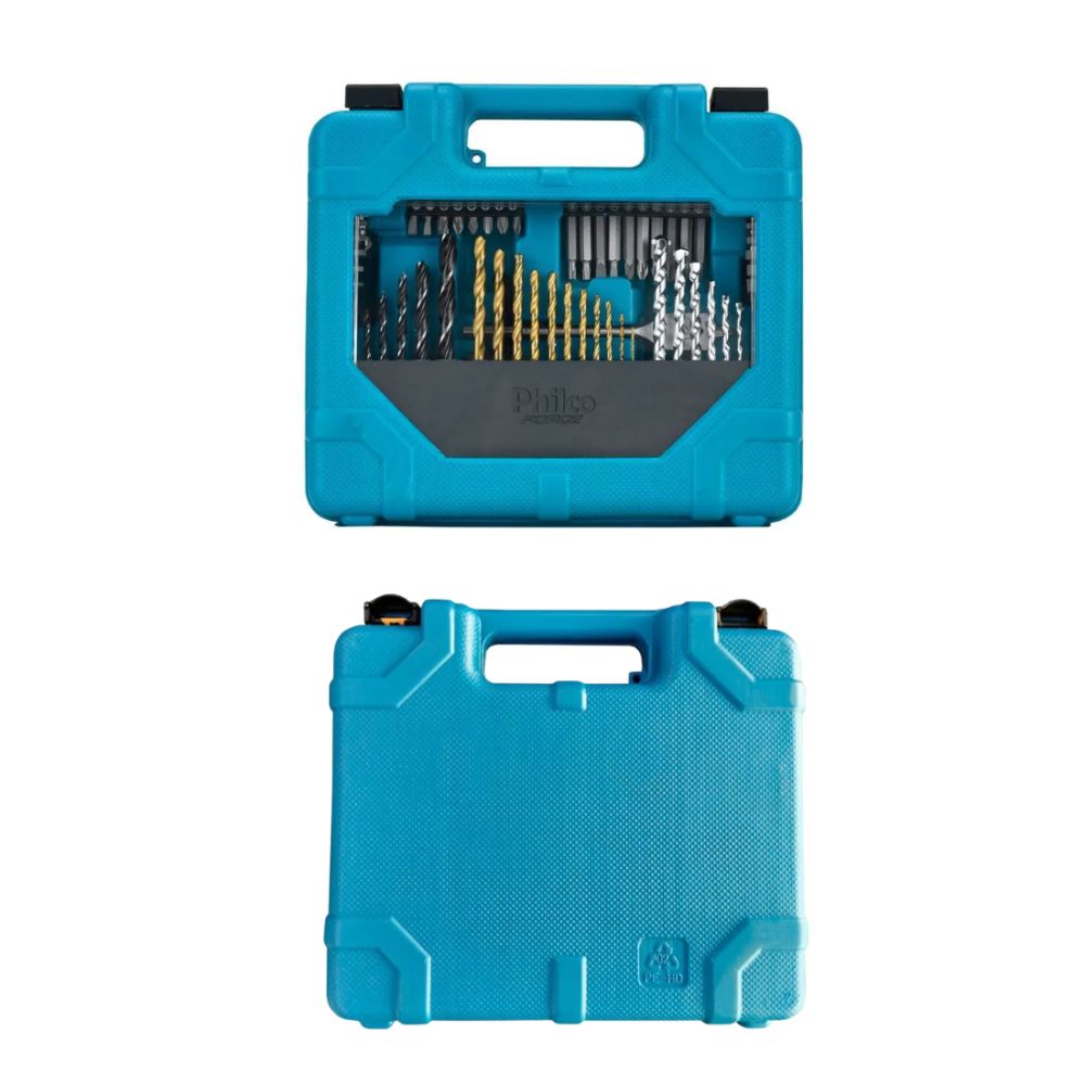 Kit De Ferramentas 70 Peças Pkf01 Azul - Philco