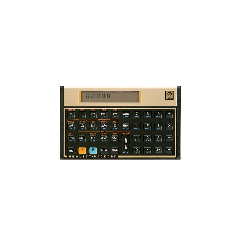 Calculadora Financeira HP 12C Gold 0012C-AC4 - HP