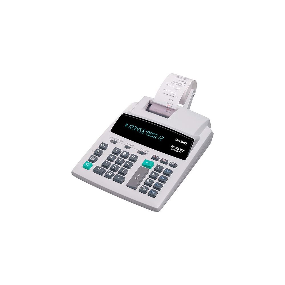 Calculadora com Bobina 12 Dígitos FR-2650T - Casio