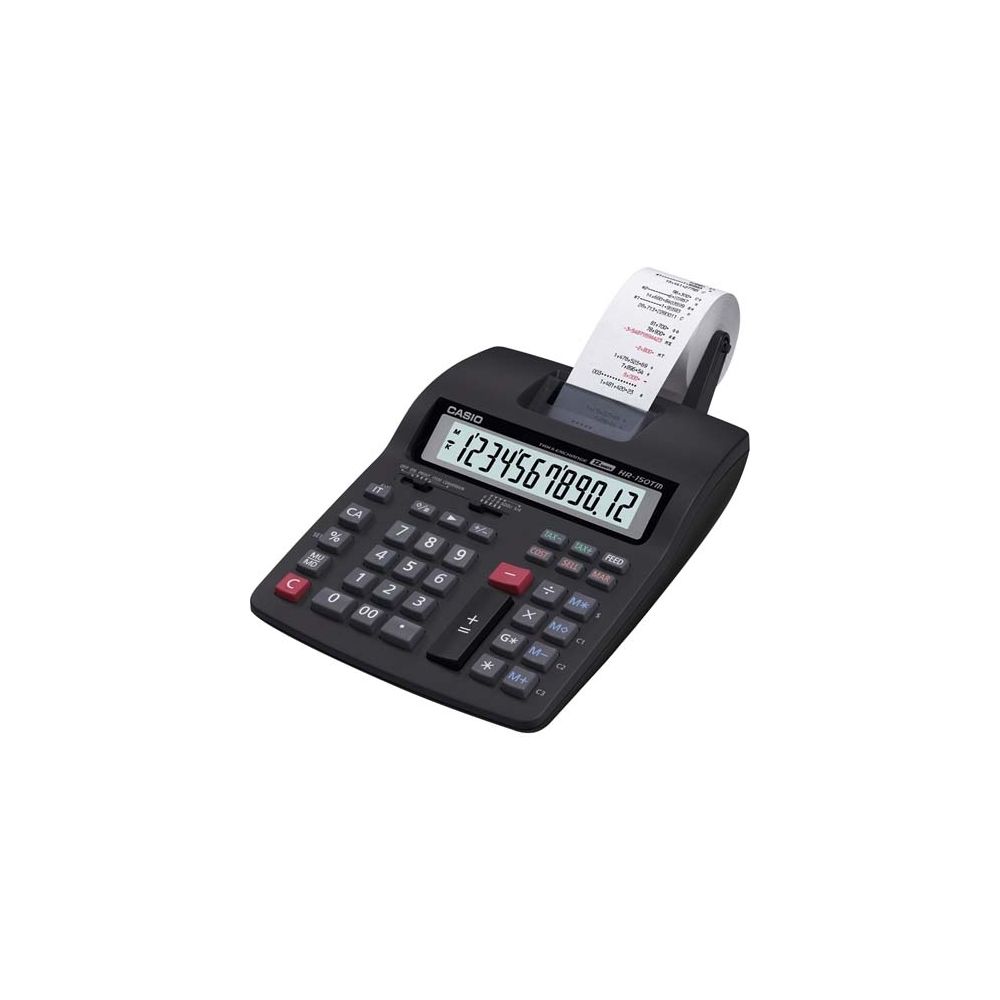 Calculadora Compacta 12 Dígitos com Bobina - Casio