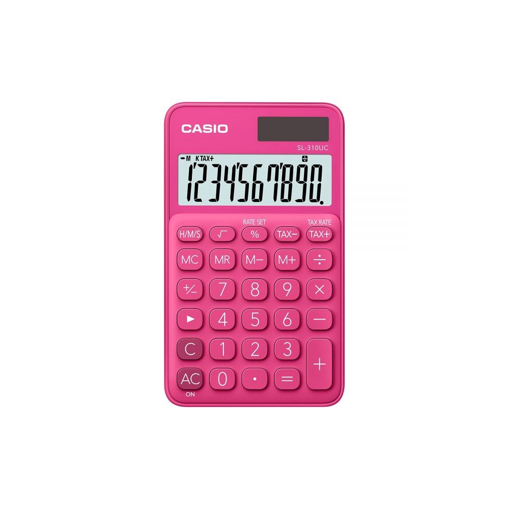 Calculadora de Bolso 10 Dígitos SL310UC Rosa - Casio