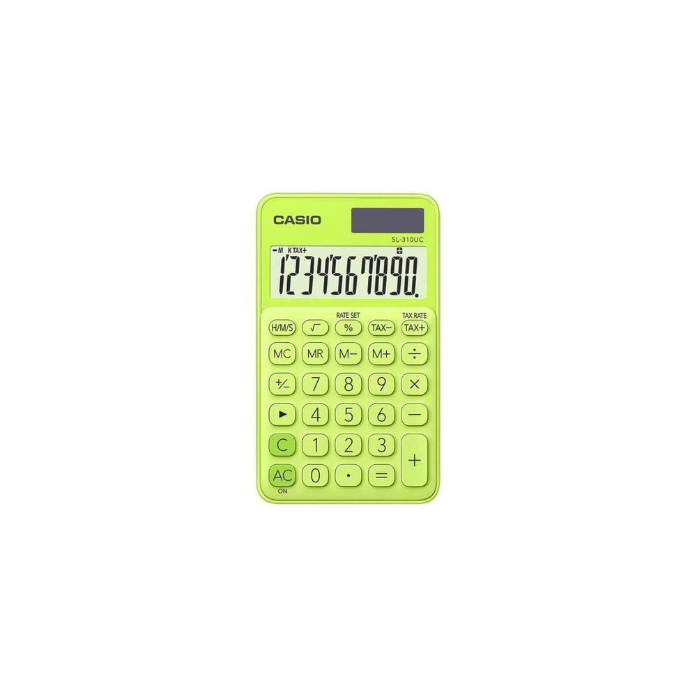 Calculadora de Bolso 10 Dígitos SL310UC Verde - Casio