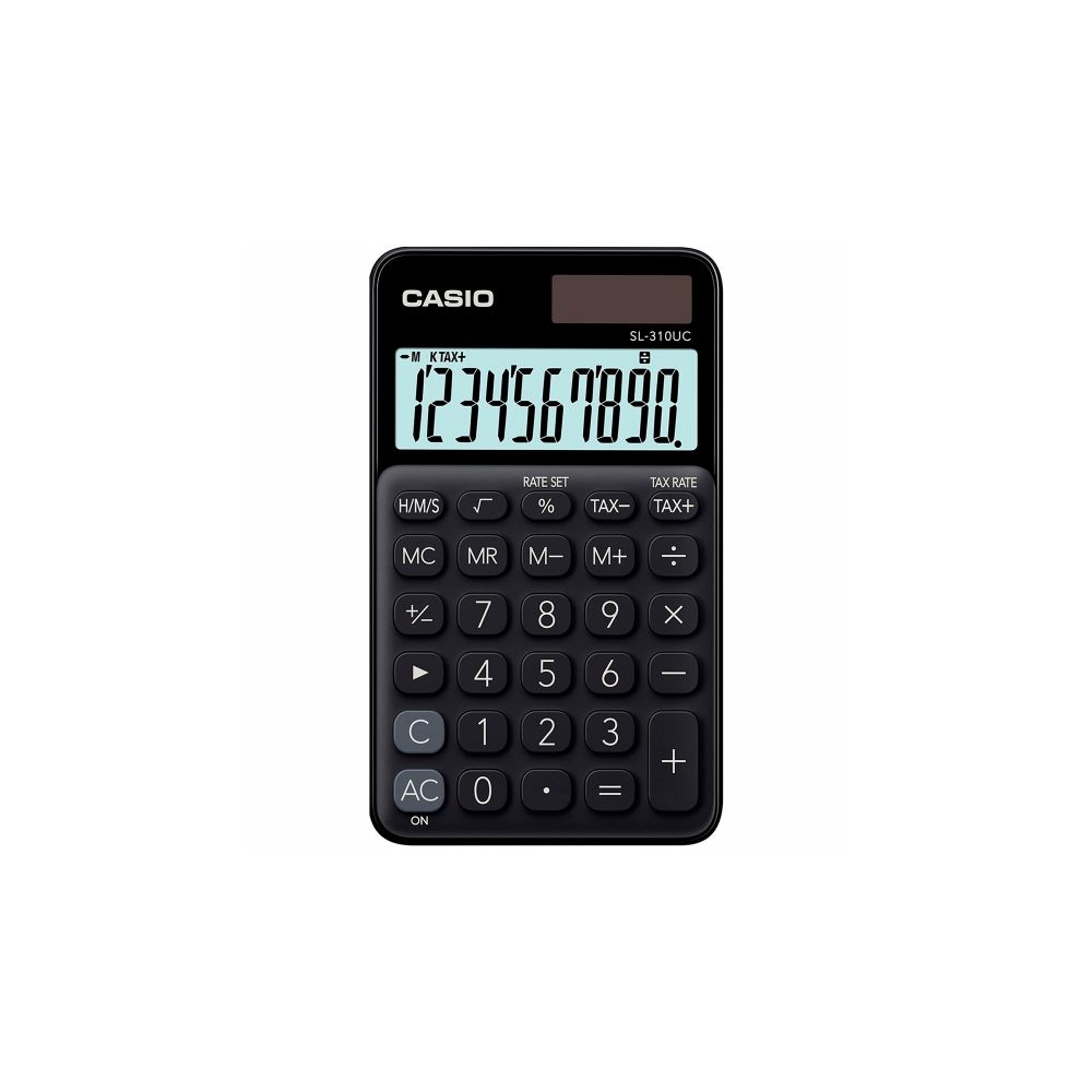 Calculadora de Bolso SL-310UC Preta - Casio