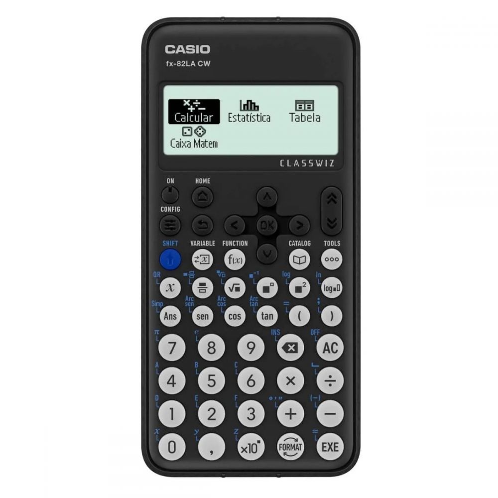 Calculadora Cientifica FX-82LACW ClassWiz Preta - Casio