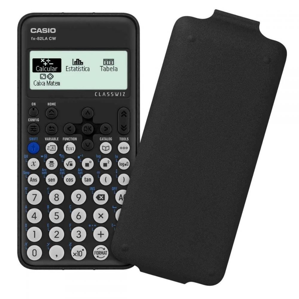 Calculadora Cientifica FX-82LACW ClassWiz Preta - Casio