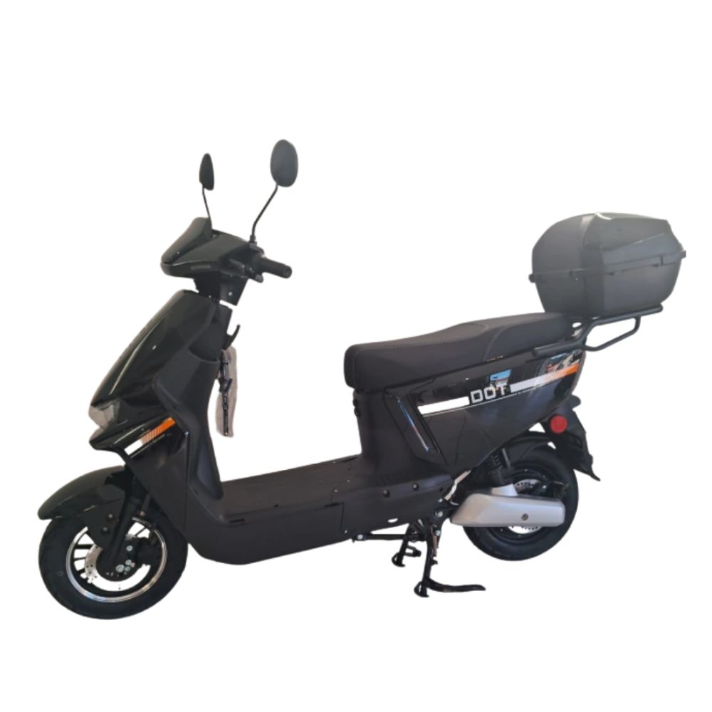 Autopropelido Scooter Elétrica DOT 1000W Preta - MotoChefe