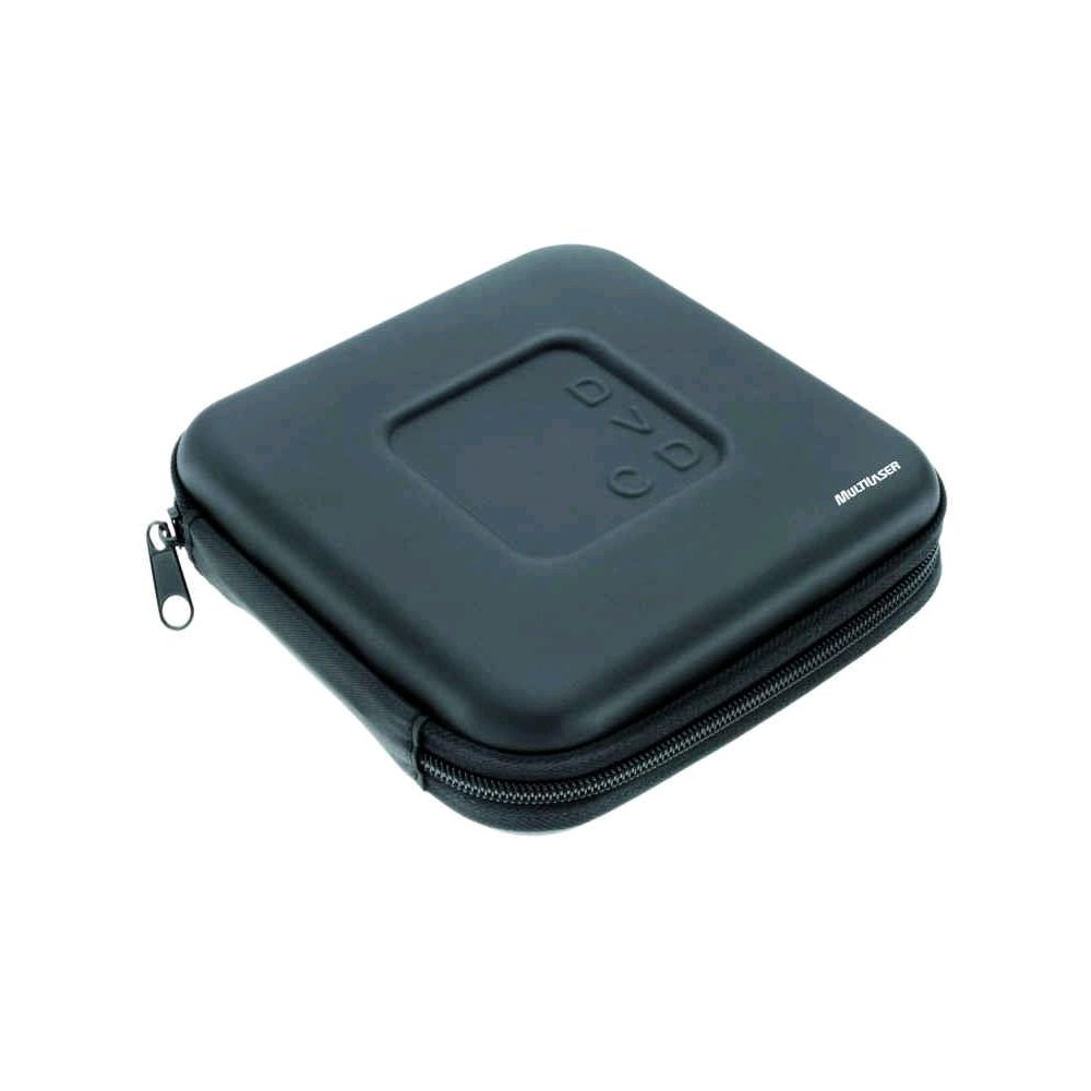 Porta CD para 24 Discos CA037 Preto - Multilaser