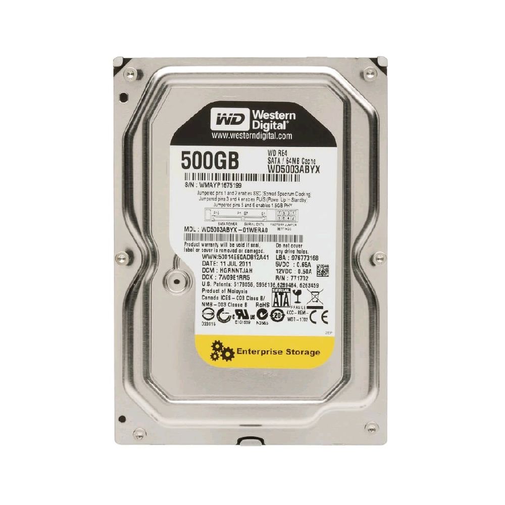 HD 500GB HP Servidor Mod.WD5003ABYX - Western Digital