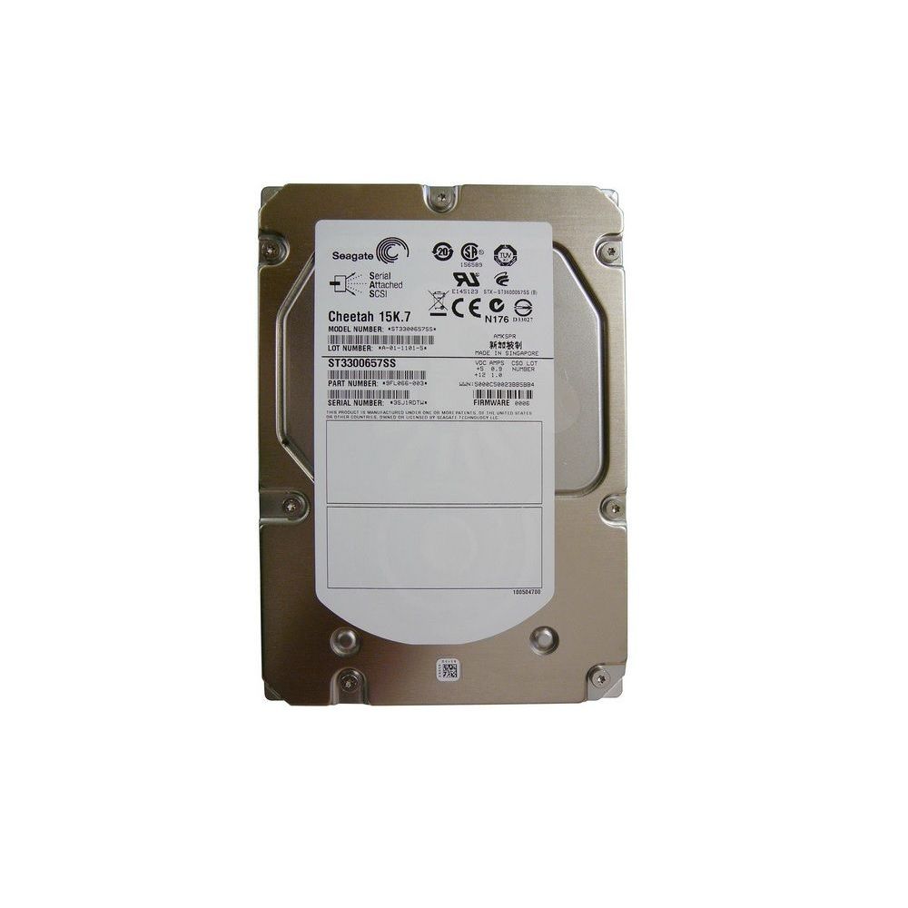 HD Hot Plug 300GB SAS 15K 16MB ST3300657SS - Seagate 