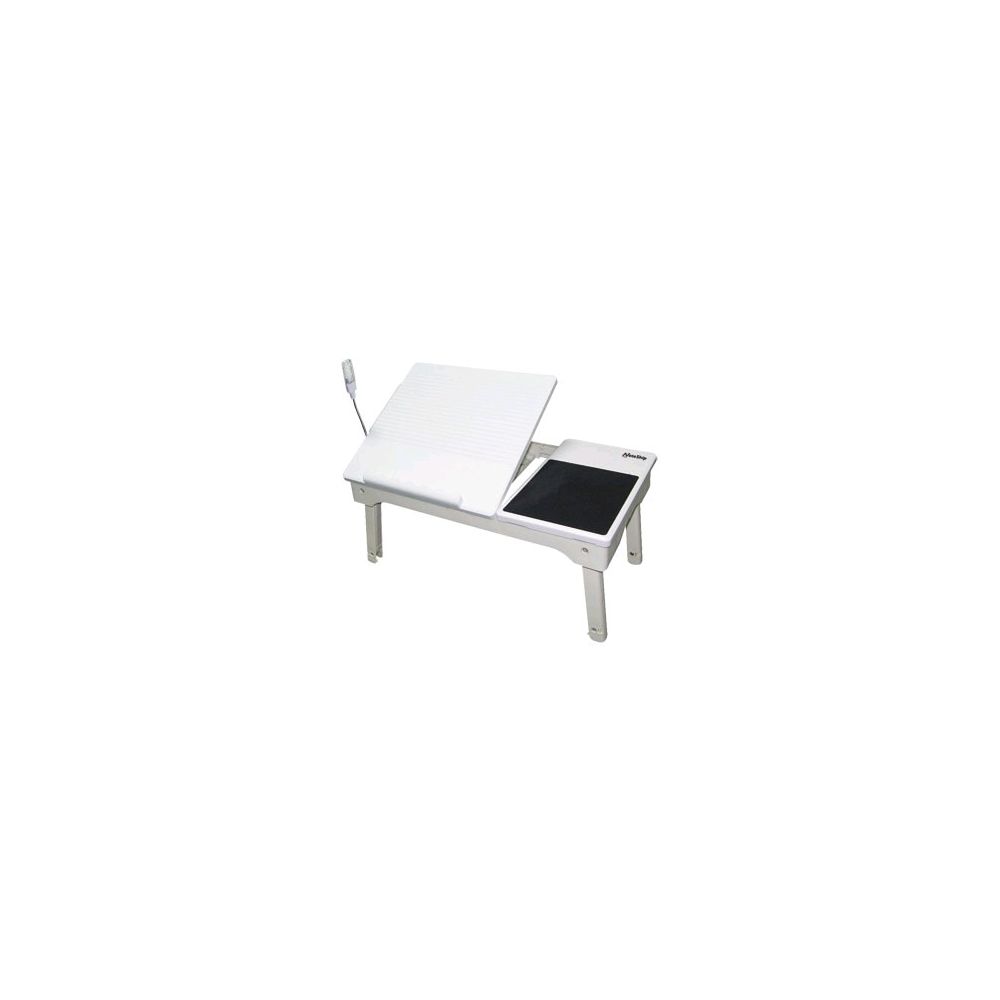 Mesa para Notebook com HUB USB e Iluminador Mod.9105 Branca Noteship - Leadershi