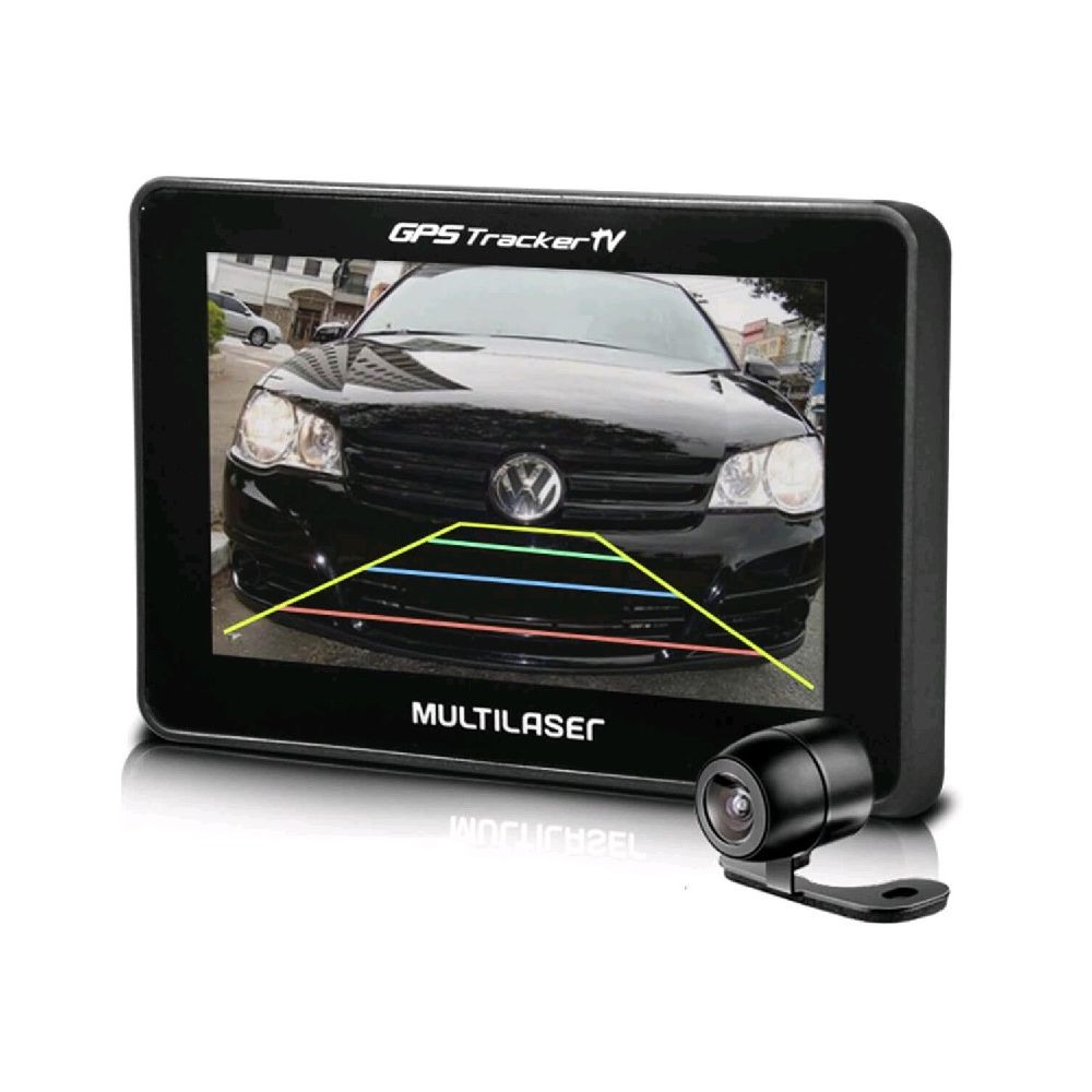 GPS Multilaser Tracker III 7' Câmera de Ré TV Digital - Multilaser