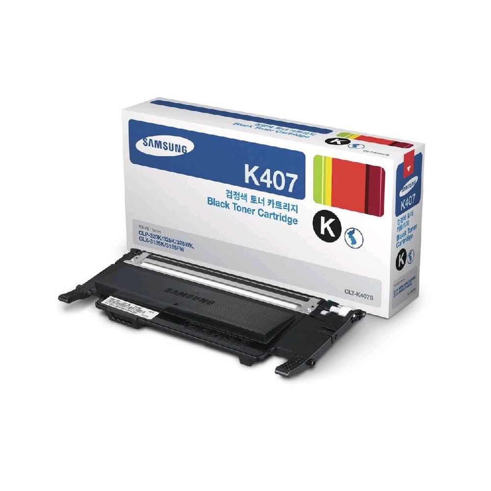 Toner Original CLT-K407S Preto - Samsung