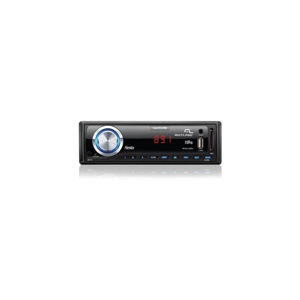 Kit Som Automotivo MP3 AU952 Preto - Multilaser 