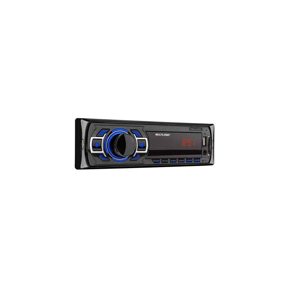 Som Automotivo New One P3318 FM MP3 USB SD - Multilaser