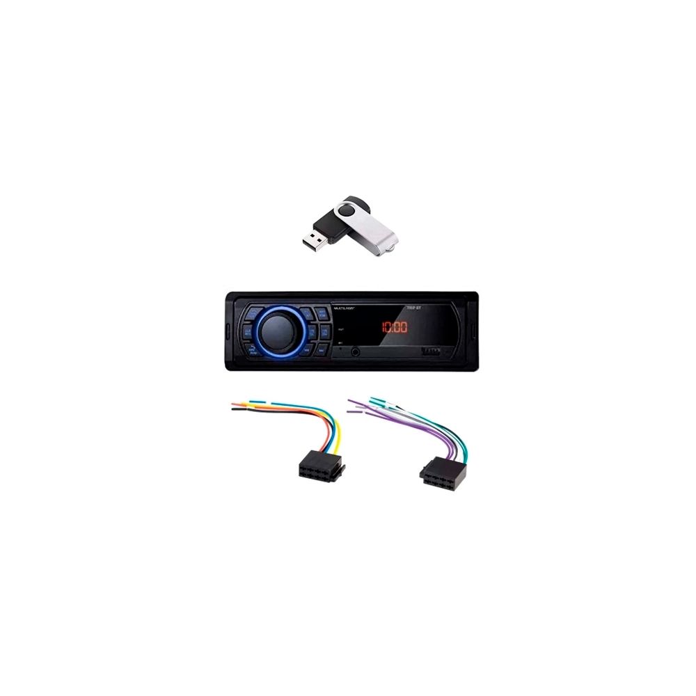 Som Automotivo MP3 Trip 4x25W P3356 -  Multilaser