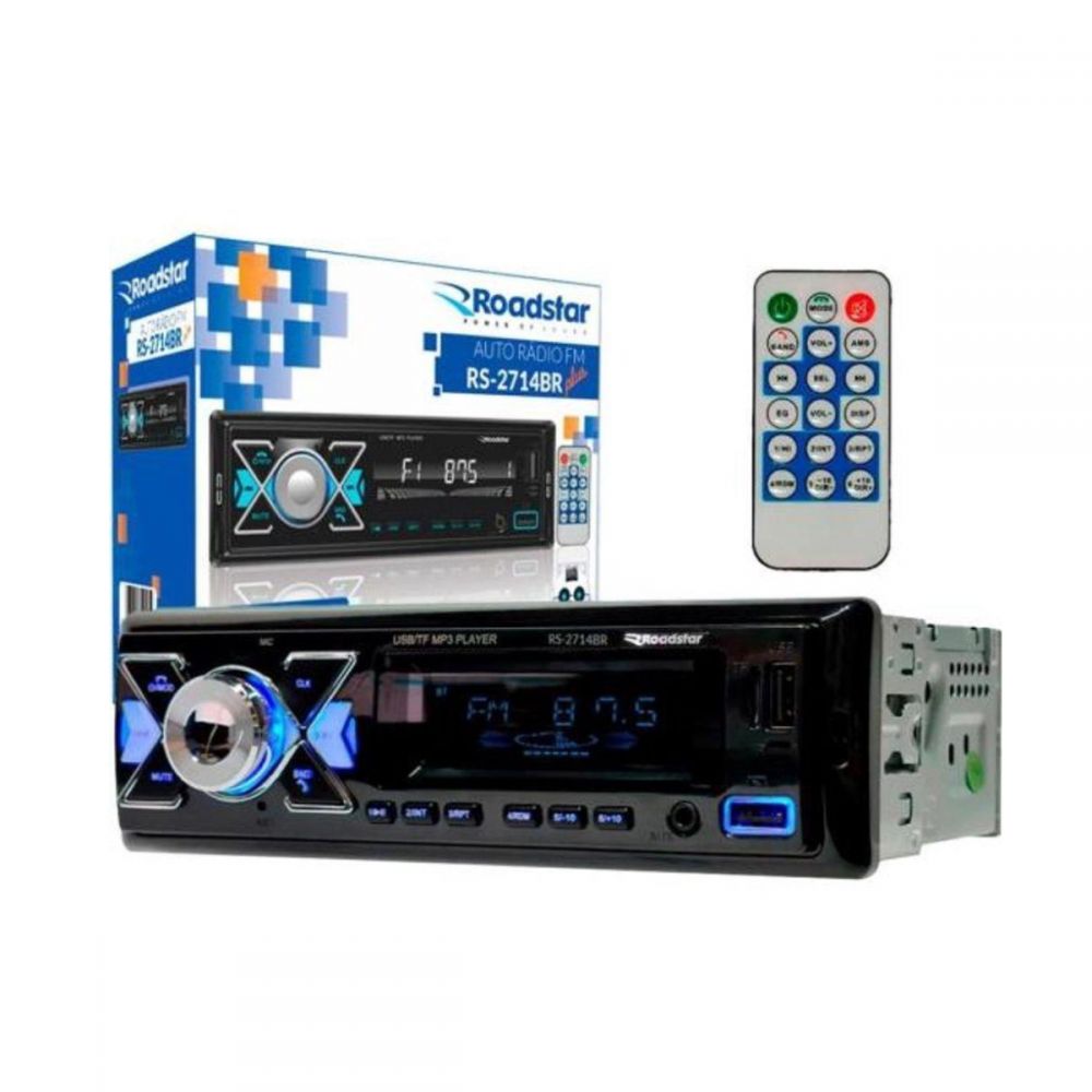 Rádio Rs-2714br Usb/bluetooth - Roadstar