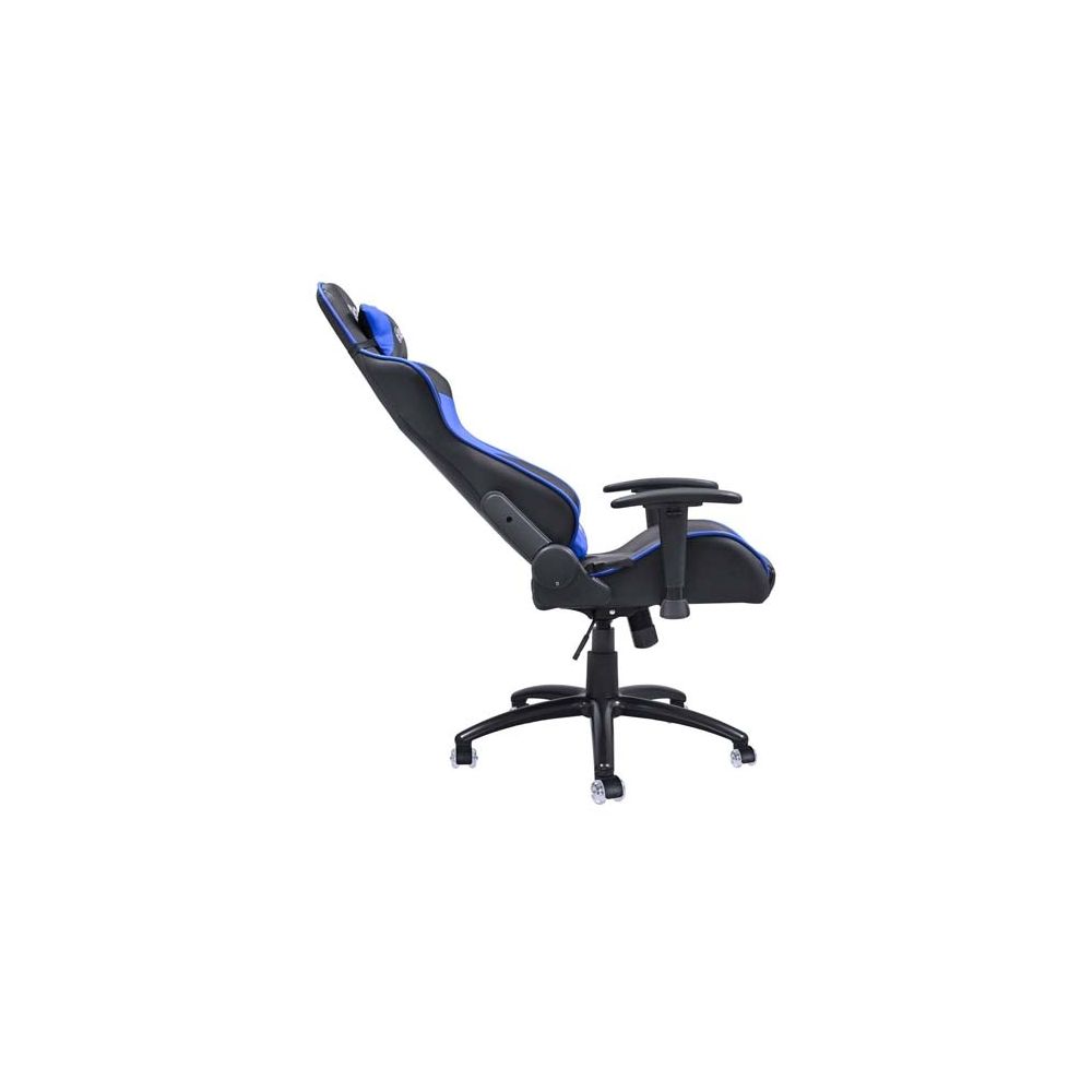 Cadeira Gamer Mad Racer V8 Azul com Rodas em Gel - MADV8AZGL - Pcyes