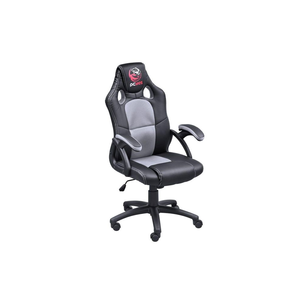 Cadeira Gamer Mad Racer V6 Cinza/Preto - Pcyes