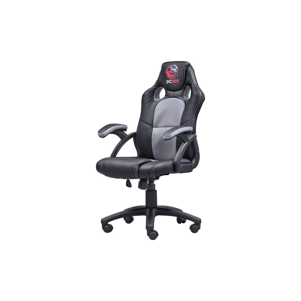 Cadeira Gamer Mad Racer V6 Cinza/Preto - Pcyes