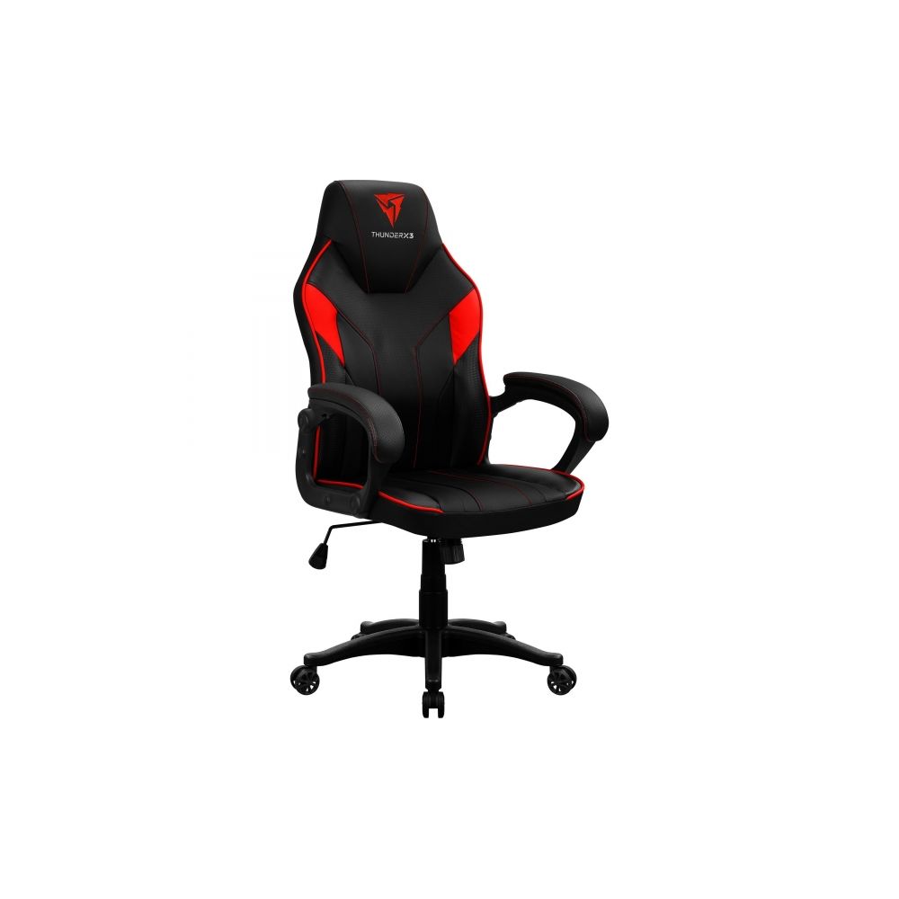 Cadeira Gamer EC1 Preta/Vermelha - Thunderx3 