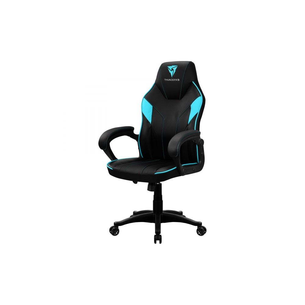 Cadeira Gamer EC1 Preta/Azul - Thunderx3