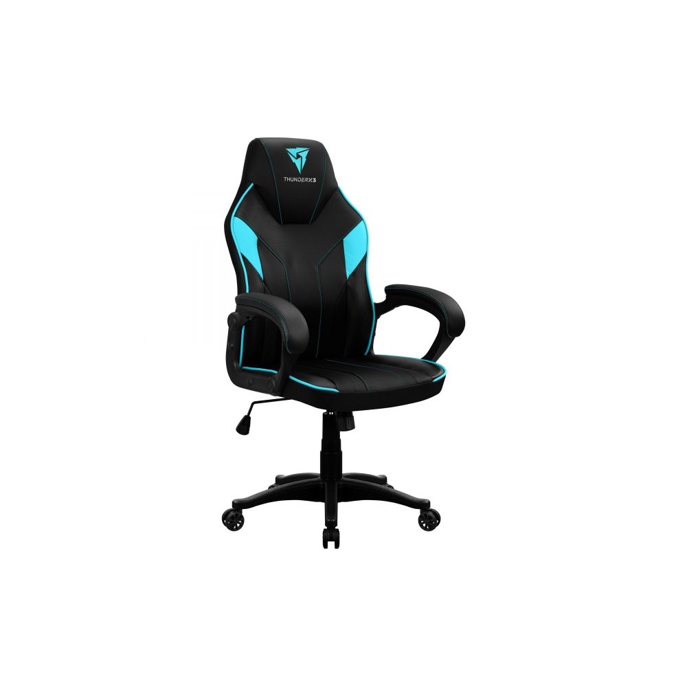 Cadeira Gamer EC1 Preta/Azul - Thunderx3