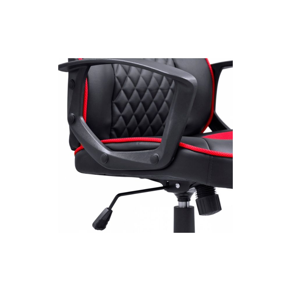 Cadeira Gamer Mad Racer STI Master Preto e Vermelho - PCYes