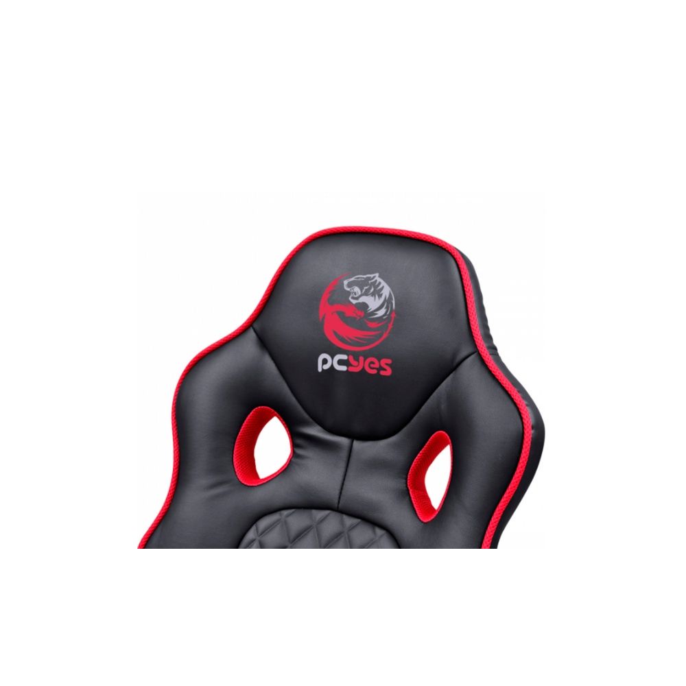 Cadeira Gamer Mad Racer STI Master Preto e Vermelho - PCYes