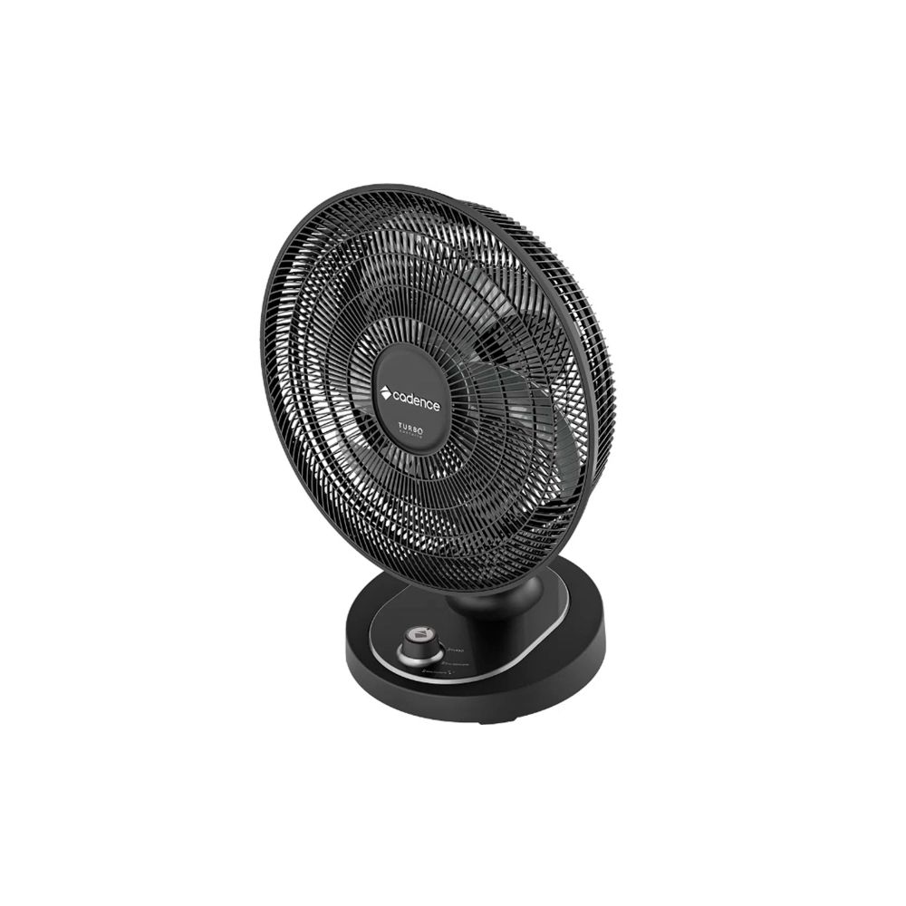 Ventilador Turbo Conforto 127V VTR470 Preto - Cadence 